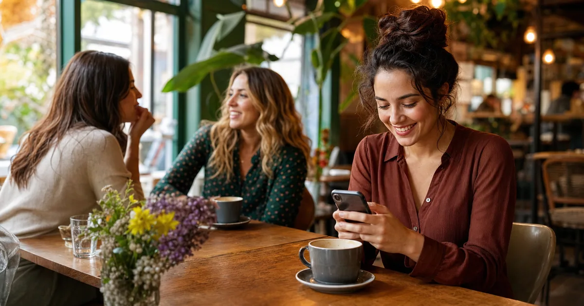 Editorial scene illustrating How to Flirt With a Guy Over Text